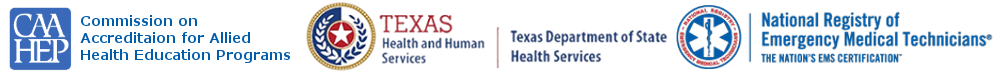 tdshs logo, accreditation icons